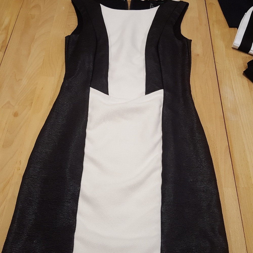 Black and white H&M dress